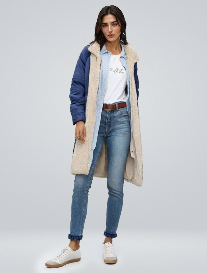 Fabiana | Cappotto Lungo Reversibile