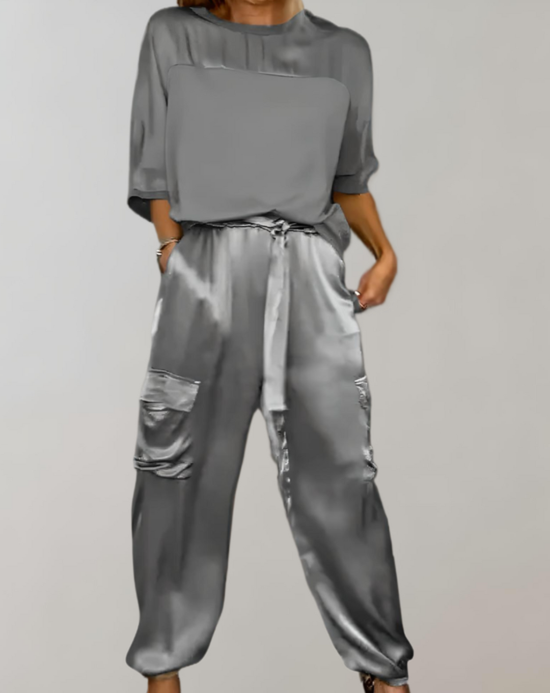 Eleonora | Set di salotto cargo liscio