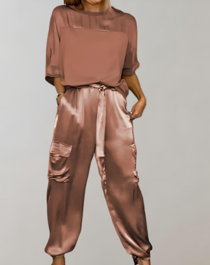 Eleonora | Set di salotto cargo liscio