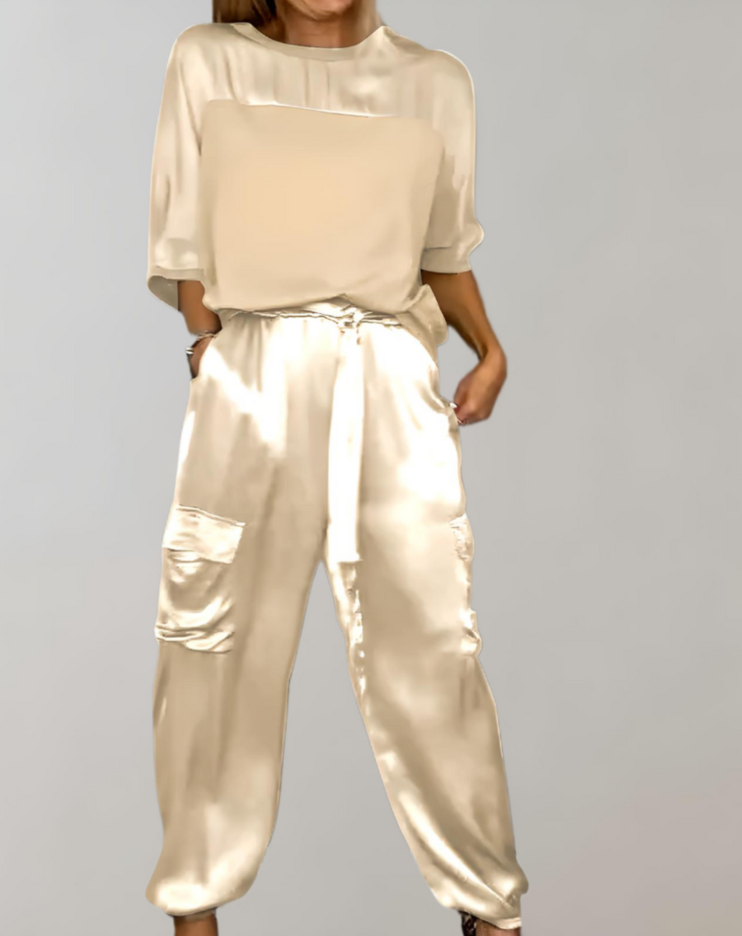 Eleonora | Set di salotto cargo liscio