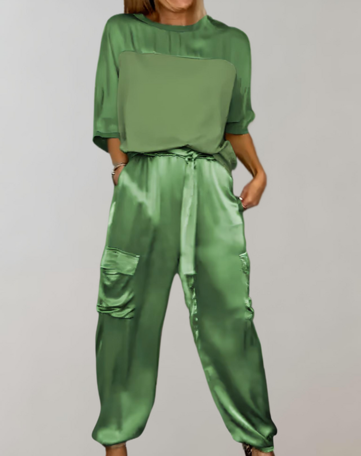 Eleonora | Set di salotto cargo liscio