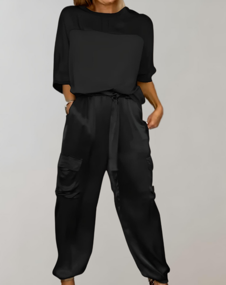 Eleonora | Set di salotto cargo liscio