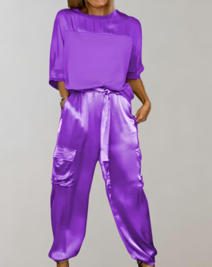 Eleonora | Set di salotto cargo liscio