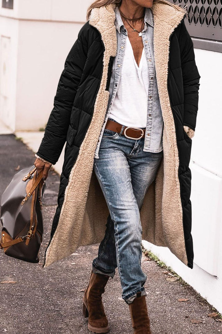 Fabiana | Cappotto Lungo Reversibile
