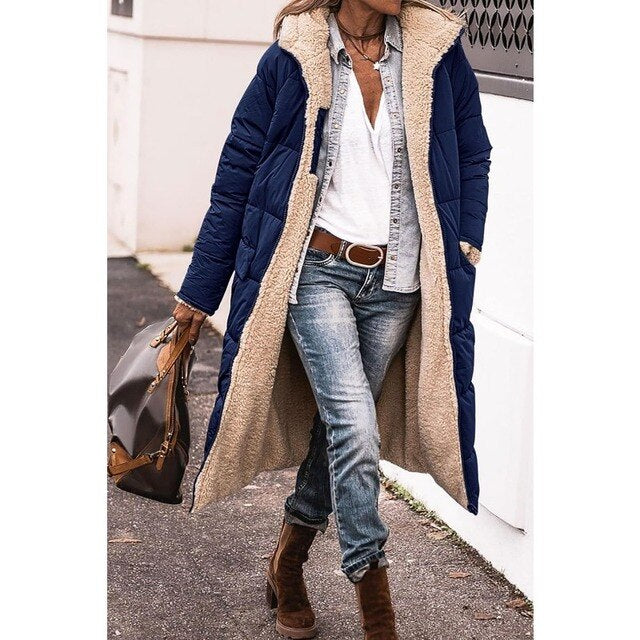 Fabiana | Cappotto Lungo Reversibile