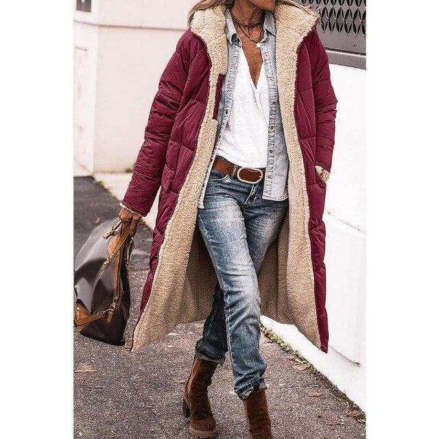 Fabiana | Cappotto Lungo Reversibile
