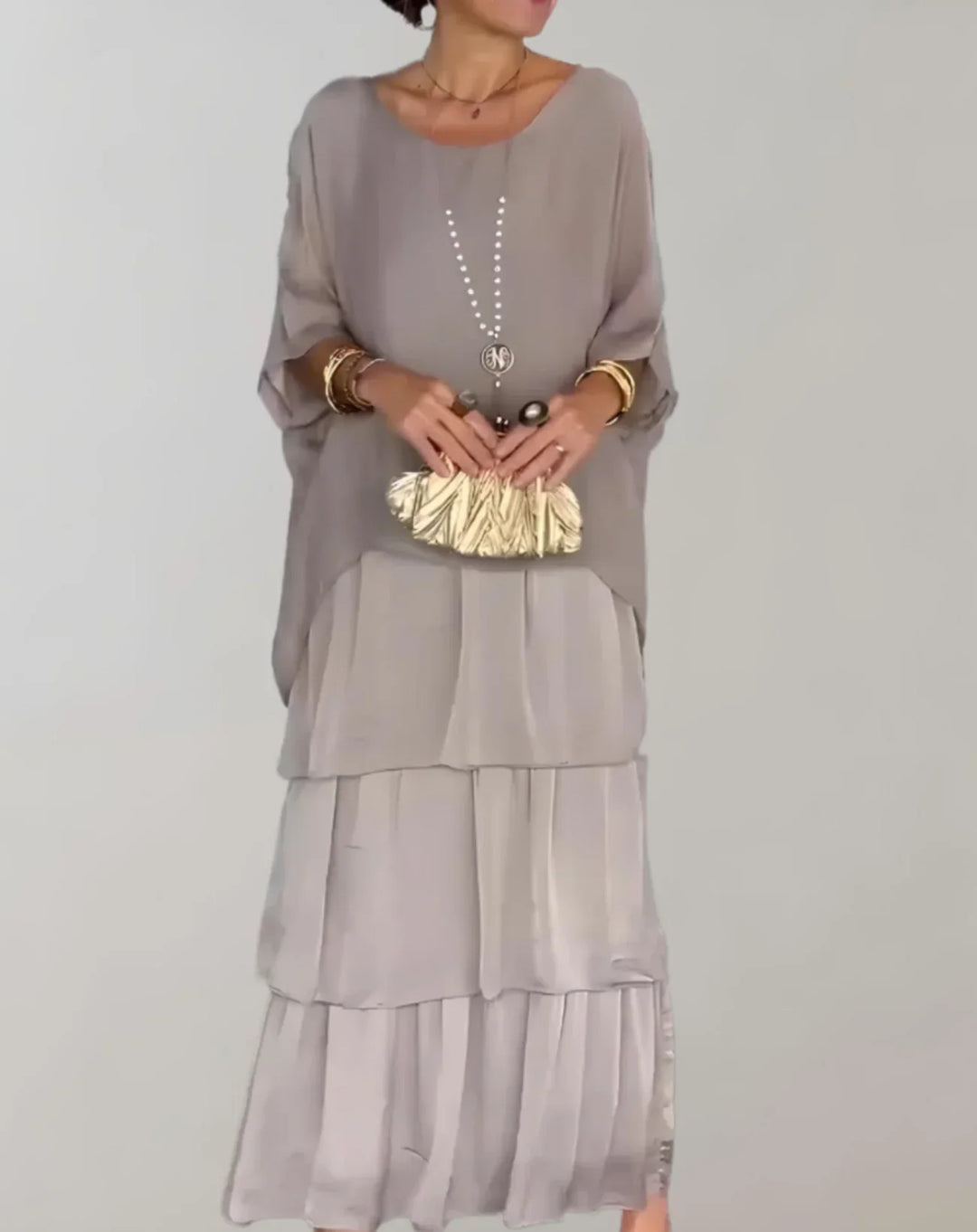 Neve | Abito maxi elegante