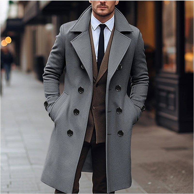 JUDE | Cappotto classico da uomo elegante