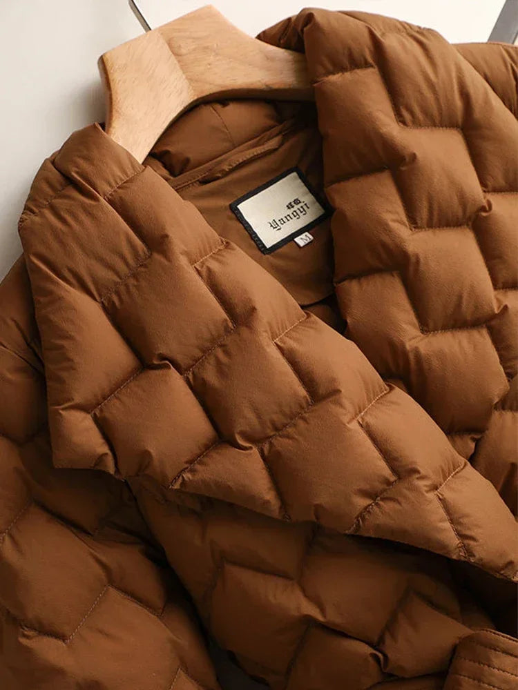 Ilaria | Cappotto Trapuntato Elegante