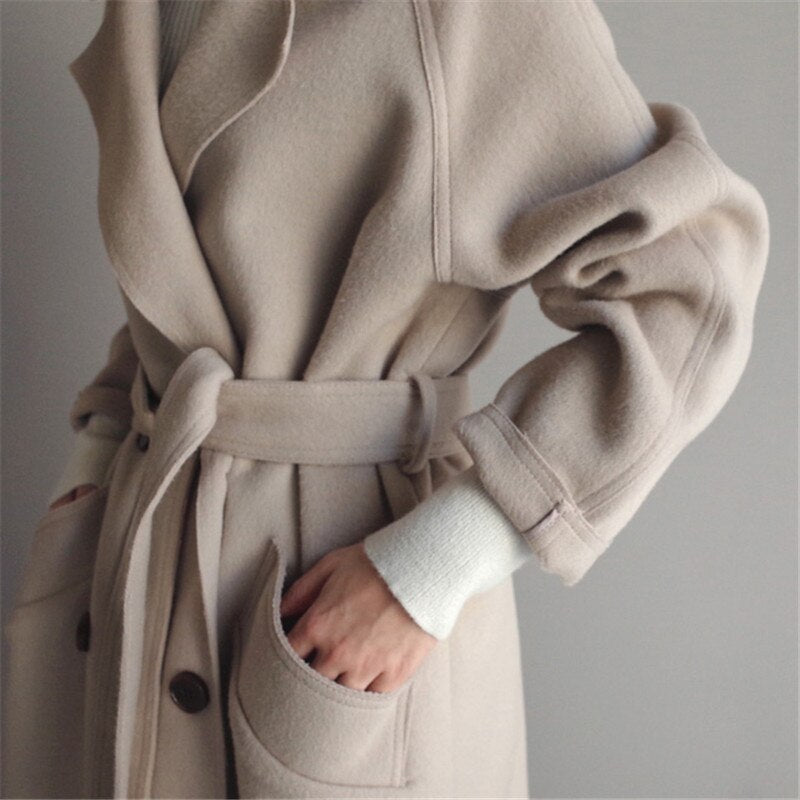 Jolanta | Elegante Cappotto Lungo per Donna