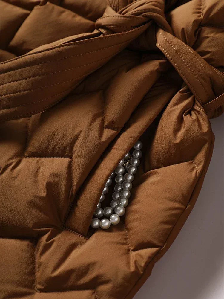 Ilaria | Cappotto Trapuntato Elegante
