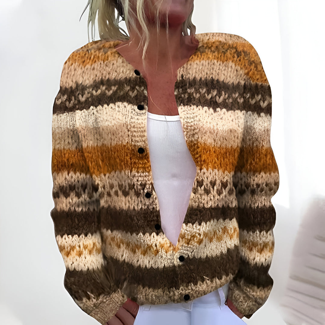 Clelia™ | Cardigan marrone