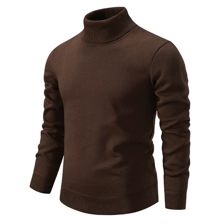 Dario | Maglione a collo alto di maglia