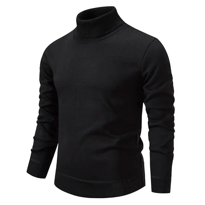 Dario | Maglione a collo alto di maglia