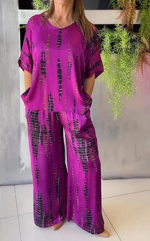 Loredana | Completo Stampato Elegante